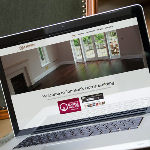 Johnson's Home Building Website