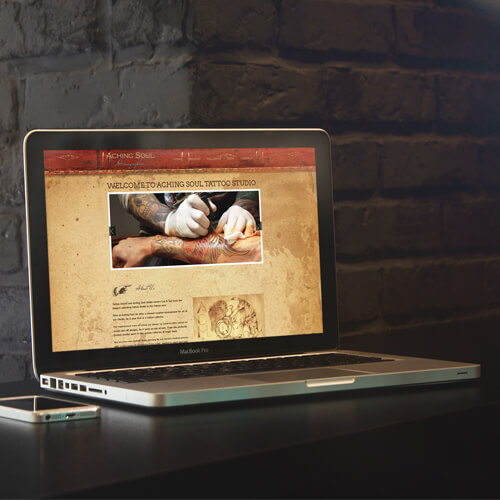 Aching Soul Dermagraphix Website