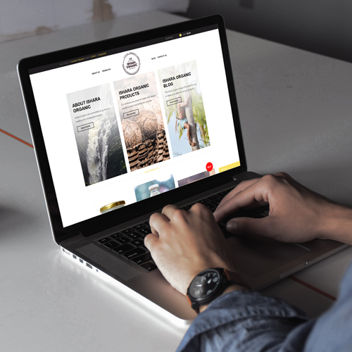 Ishara Organic Website