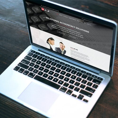 Milestone Accountancy website