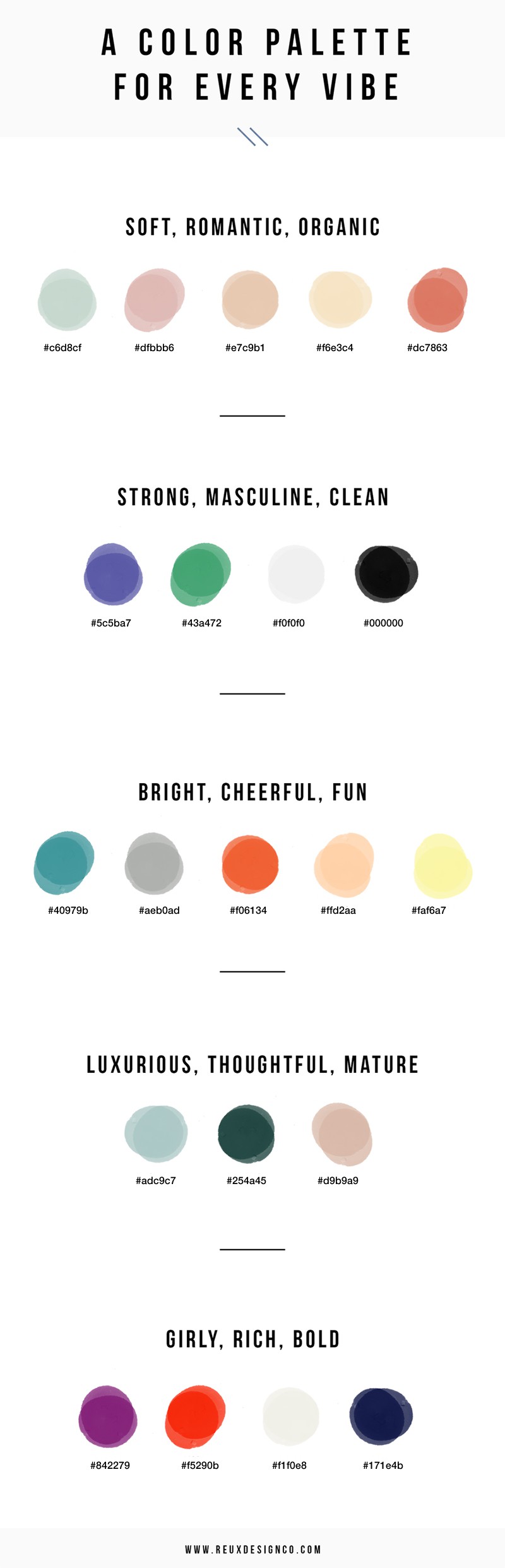 5 Beautiful Website Colour Palettes That Pop