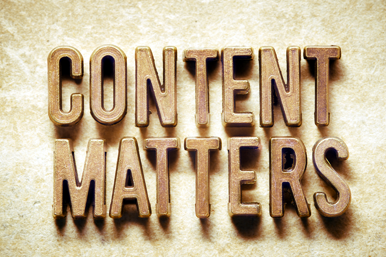 How to produce better results with less content